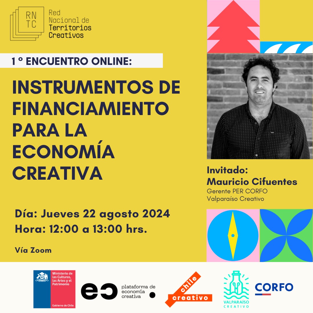 No te pierdas los encuentros online de la Red Nacional de Territorios Creativos 2024