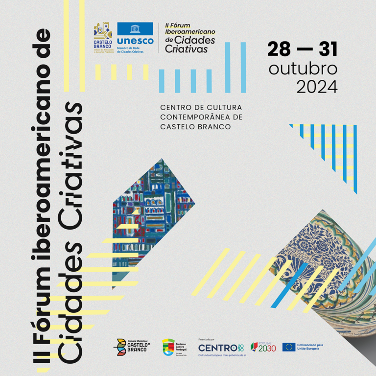 Delegación de territorios y ciudades creativas de Chile participará del II Foro Iberoamericano de Ciudades Creativas en Castelo Branco, Portugal