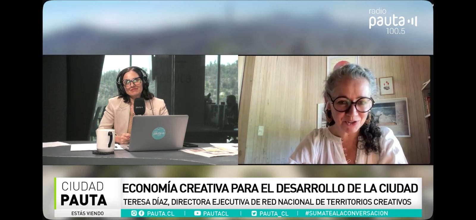 Conversamos con Rita Cox en Ciudad Pauta