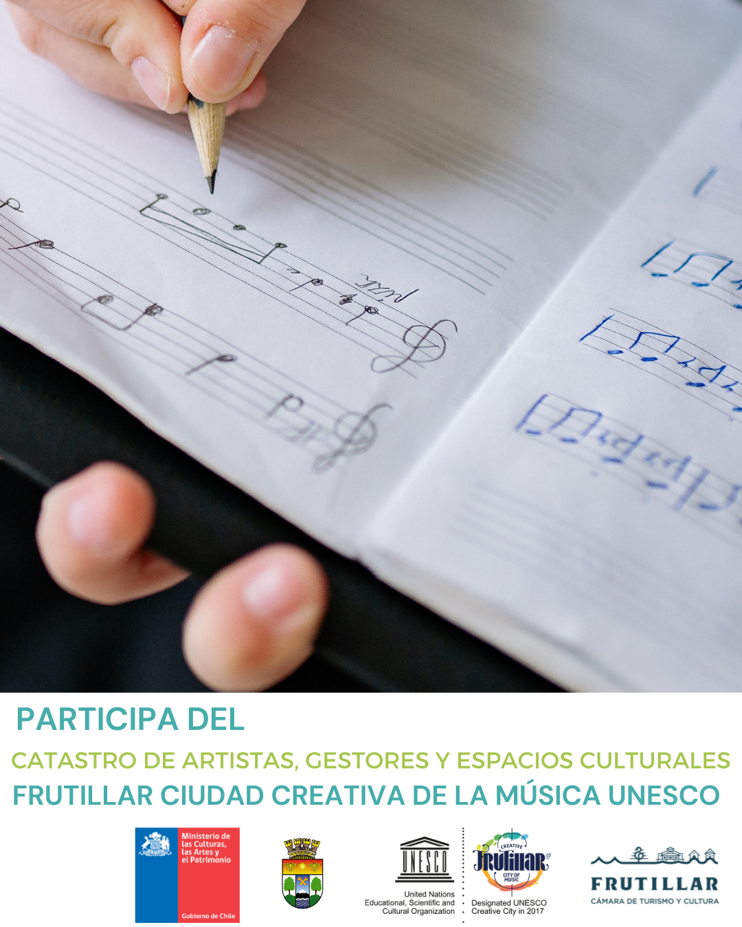 Llaman a ser parte de catastro cultural de Frutillar Ciudad Creativa de la Música Unesco