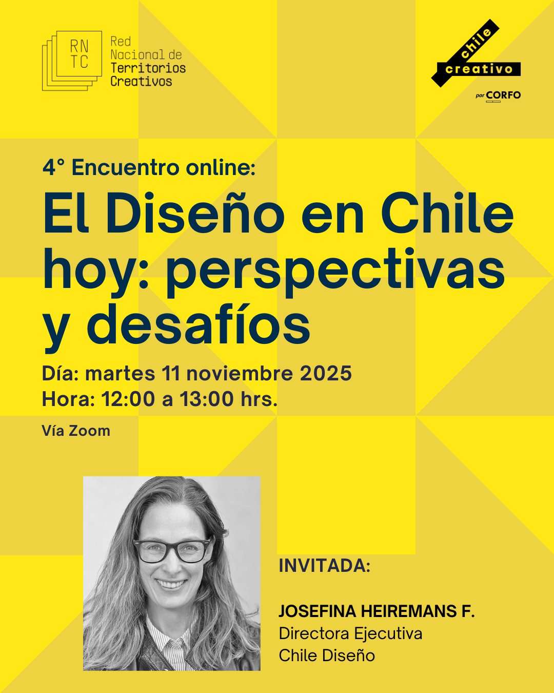 Diseño en Chile: inscríbete en el 4to encuentro online 2025