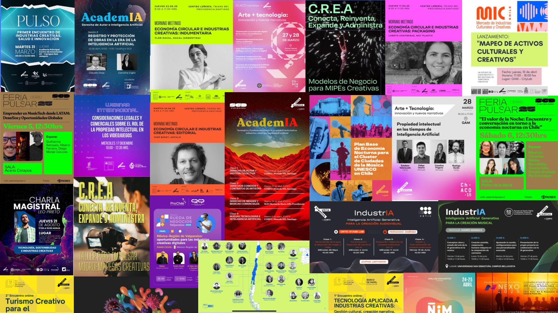 Chilecreativo concluye una década de trabajo por la economía creativa
